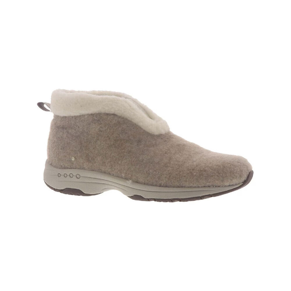 Easy Spirit Treepose 2 Boots Women's US 8 Beige Faux Fur Lined Bootie LION138